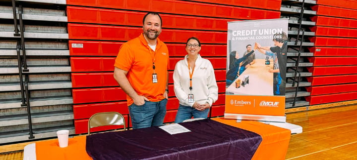 Adam and Lisa Credit Union Table