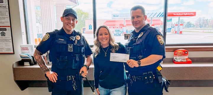Donation to K9